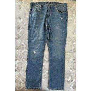 Polo Ralph Lauren Slim Straight Casual Denim Jeans Blue Mens Size 40 x 34